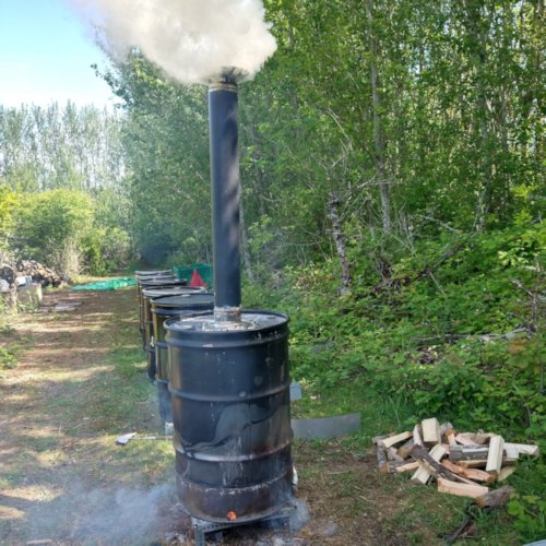 fig 003 pilot burn set up