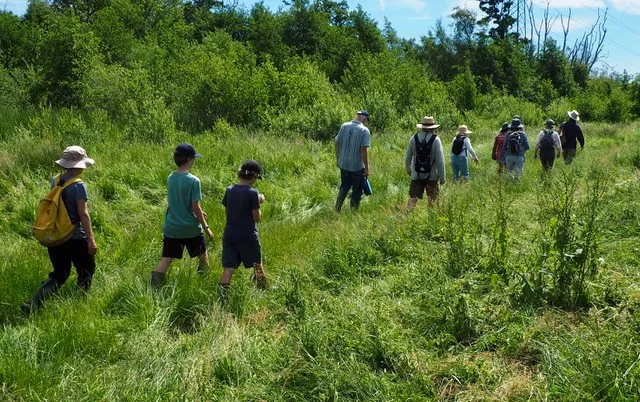 KLAW visitors at Ham Fen