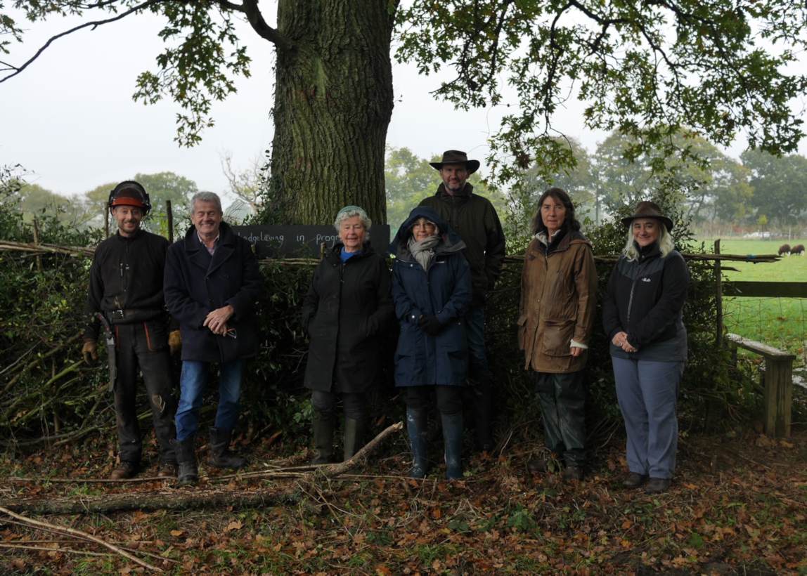 Hedge laying workshop